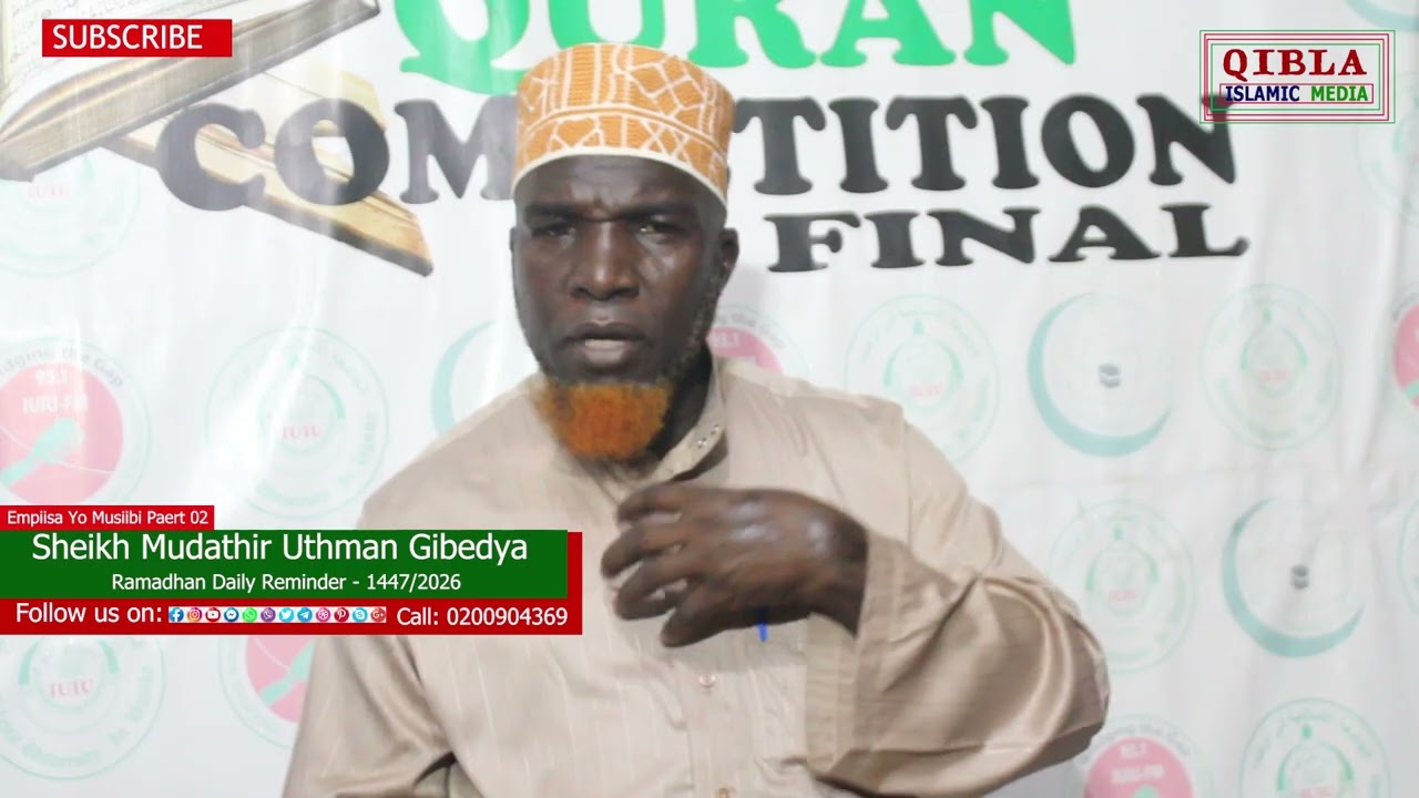 Empiisa Yo Musiibi Part 02 Shk Mudathir Uthman Gibedya