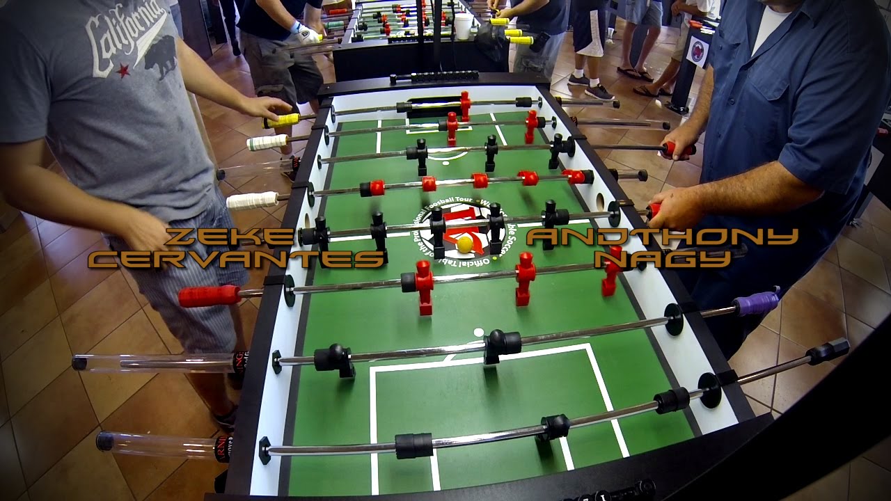 Unreal Foos - Quarter Finals Open Singles Zeke vs Anthony Nagy