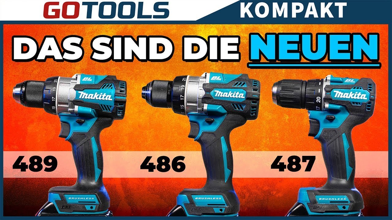 Nur einer kann überzeugen! Die neuesten Makita 18V Akkuschrauber!