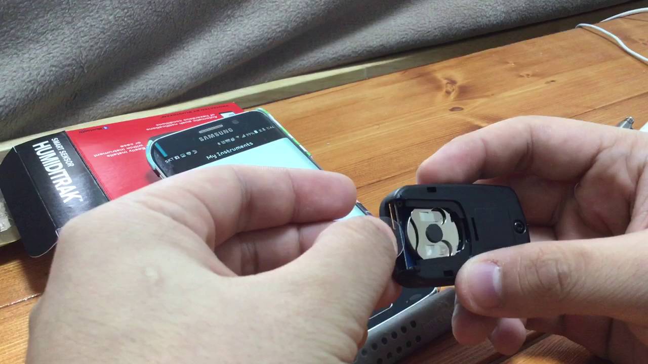 D'Addario Humiditrak - bluetooth paring demo