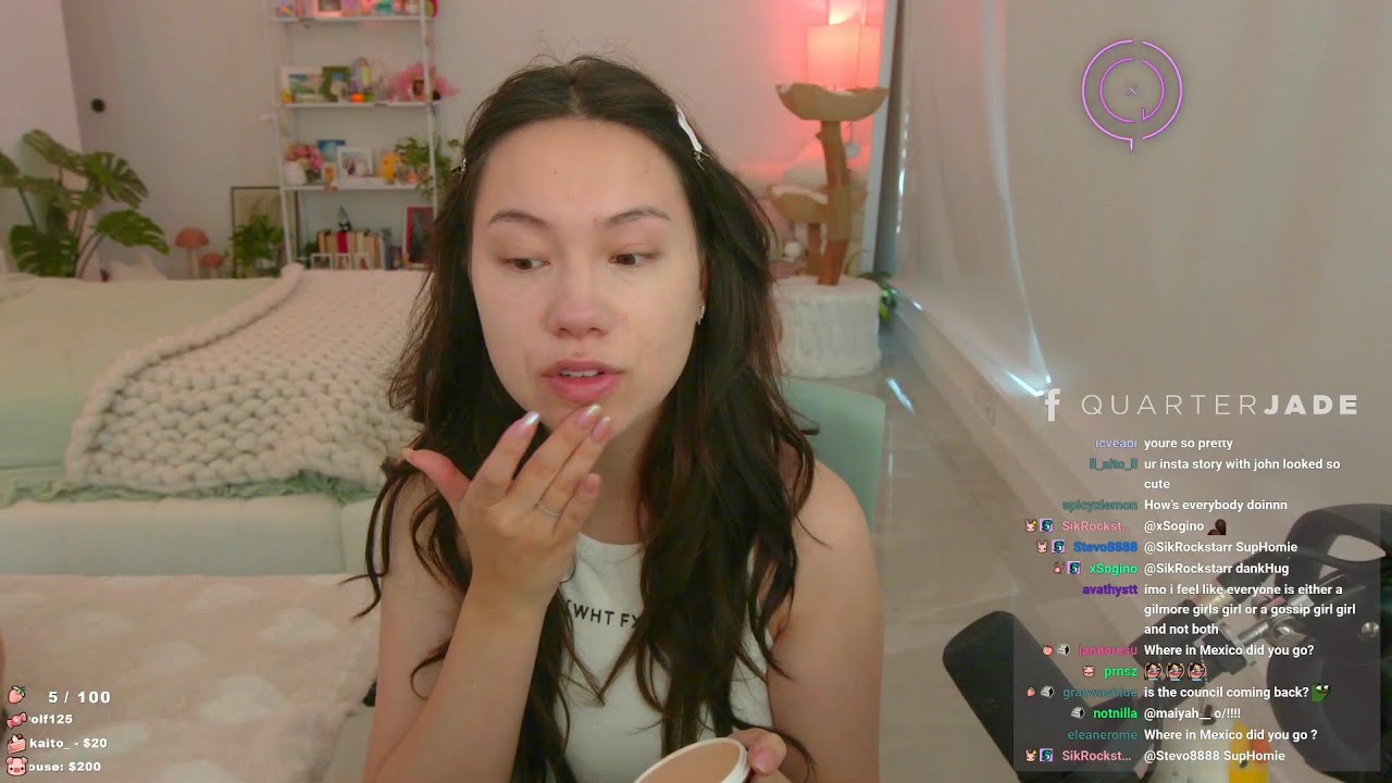 Quarter Jade'' JODI does make up on stream *grwm