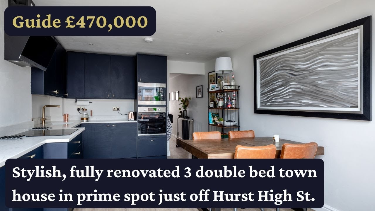 Stylishly renovated town house just off Hurstpierpoint High St.