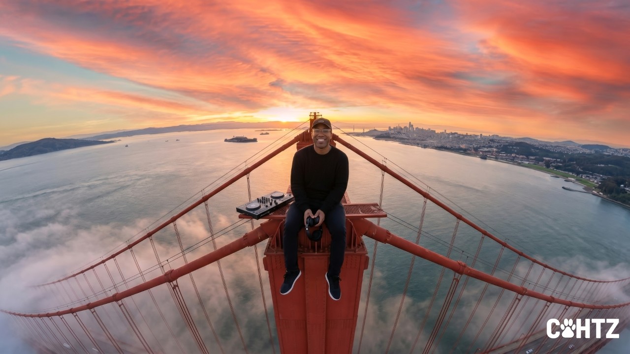 Sunrise Melodic House Mix At Golden Gate Bridge | Luttrell Ben Böhmer EMBRZ