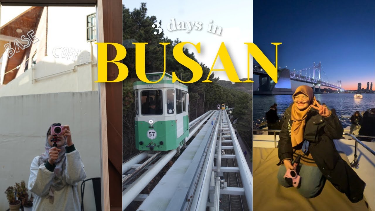 Busan vlog but I record only the fun part