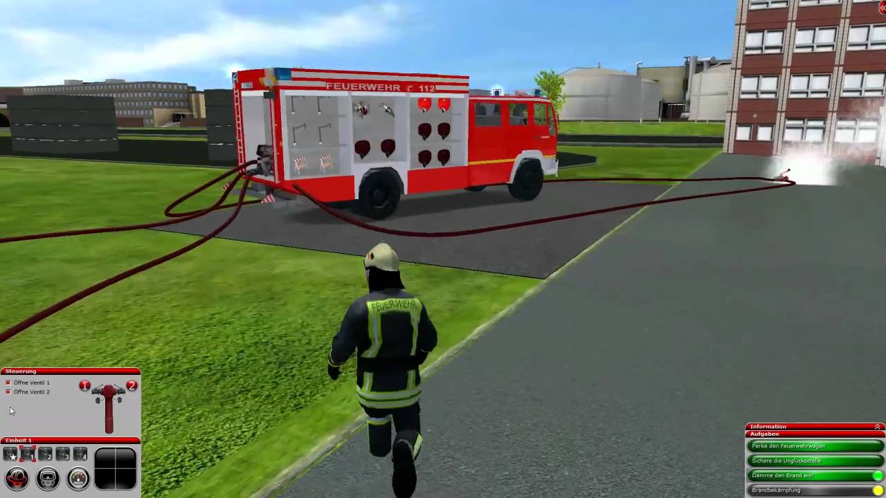 Feuerwehr Simulator 2010 - Industriegebiet [ Mission 10 ]