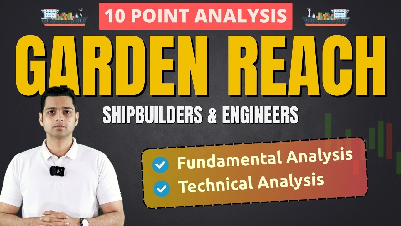Garden Reach (GRSE) - 10 Point Analysis | Defence Stock | Huge Orders Incoming | Latest News
