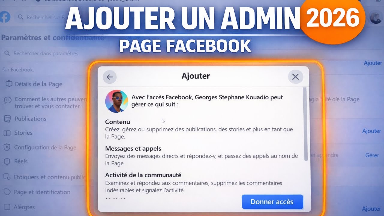 COMMENT AJOUTER DES AMINISTRATEURS A SA PAGE FACEBOOK EN 2026 (Nouvelle méthode)