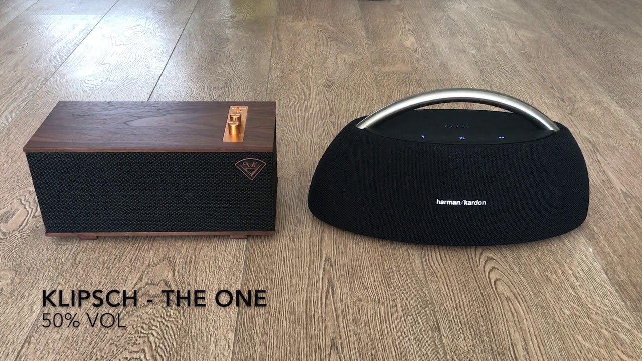 Klipsch -The One vs Harman Kardon -Go+Play -Best Bluetooth Speakers