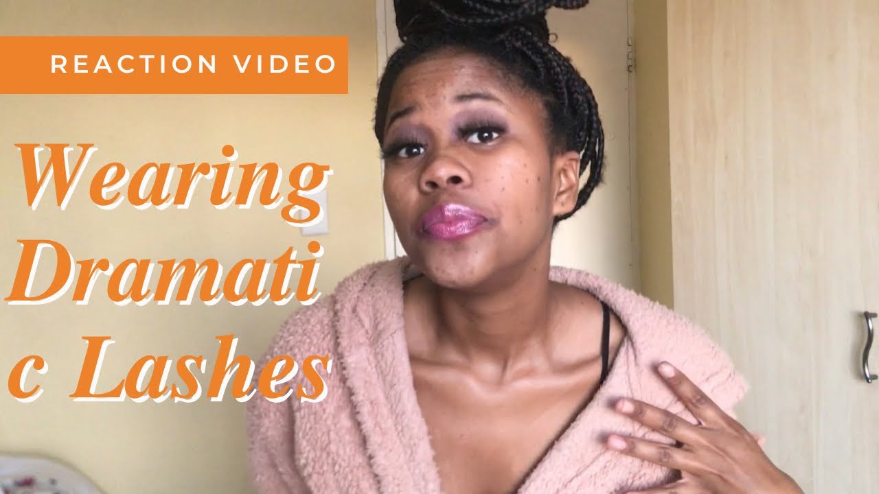 Wearing Dramatic Lashes To See How My Boyfriend Reacts *Hilarious*| Namibian YouTuber