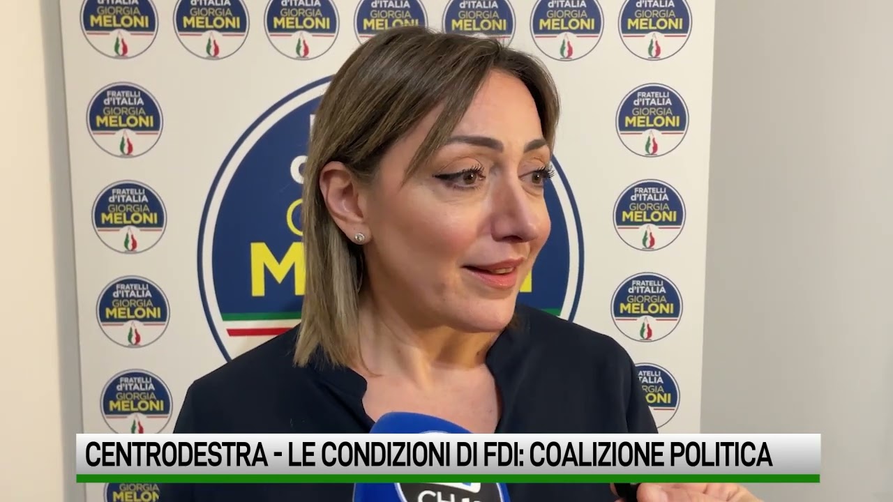 Centrodestra, le condizioni di Fdi: coalizione politica