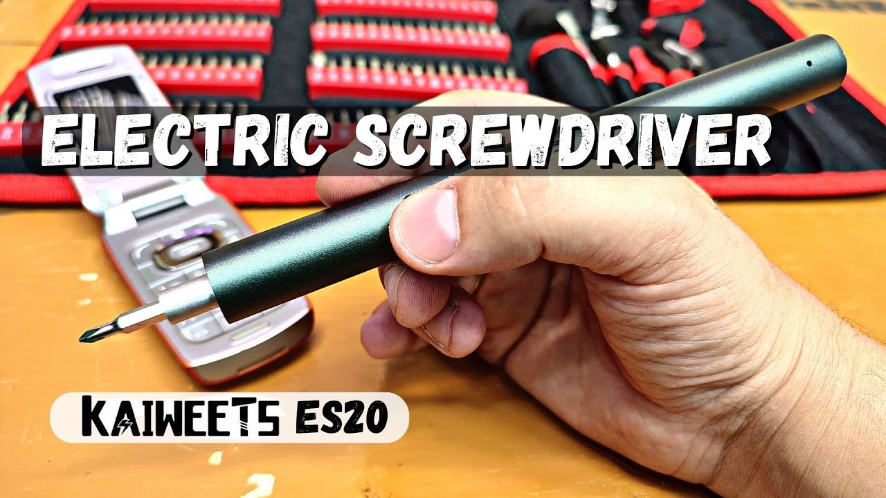 Electric Screwdriver- Kaiweets ES20 - 137 in 1 set