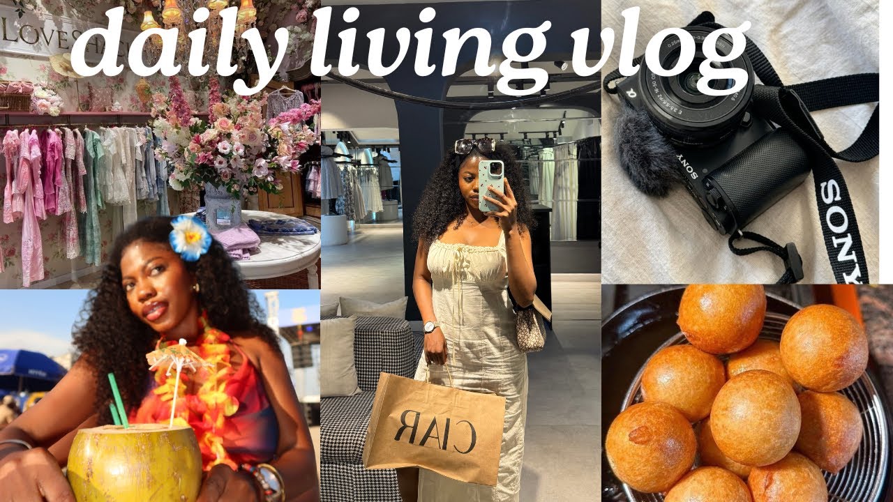 Daily living dairies/influencer events/learning cooking/shopping/ weekly vlog