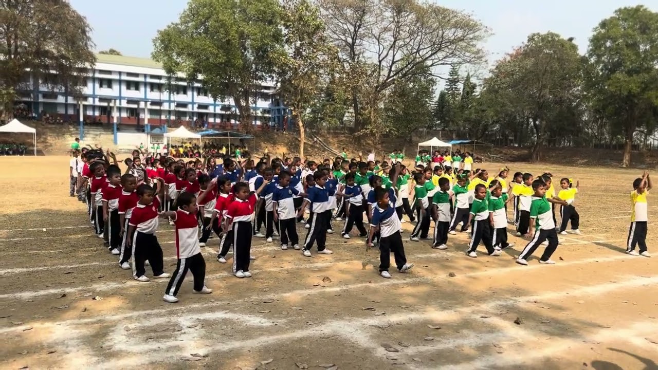 My Son Sports Day Drill Performance  🏃‍♂️ 