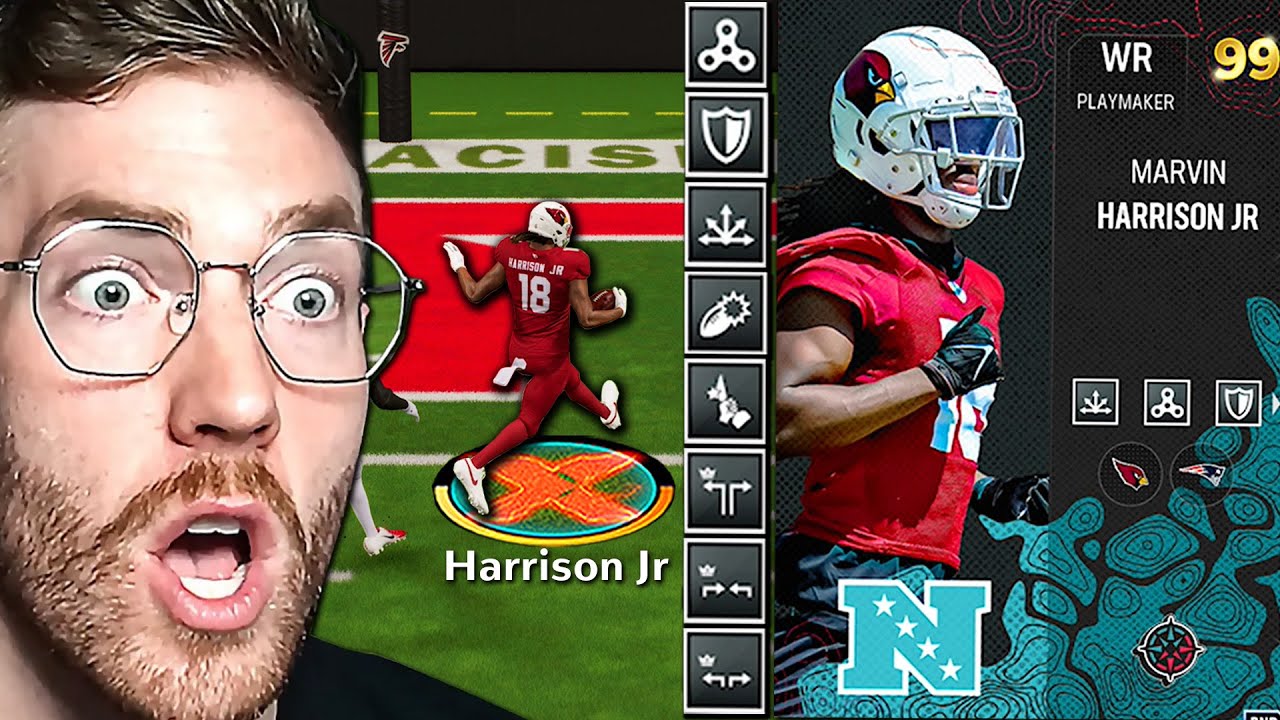 Marvin Harrison Jr Is Finally In Madden! Eight Free Abilities!