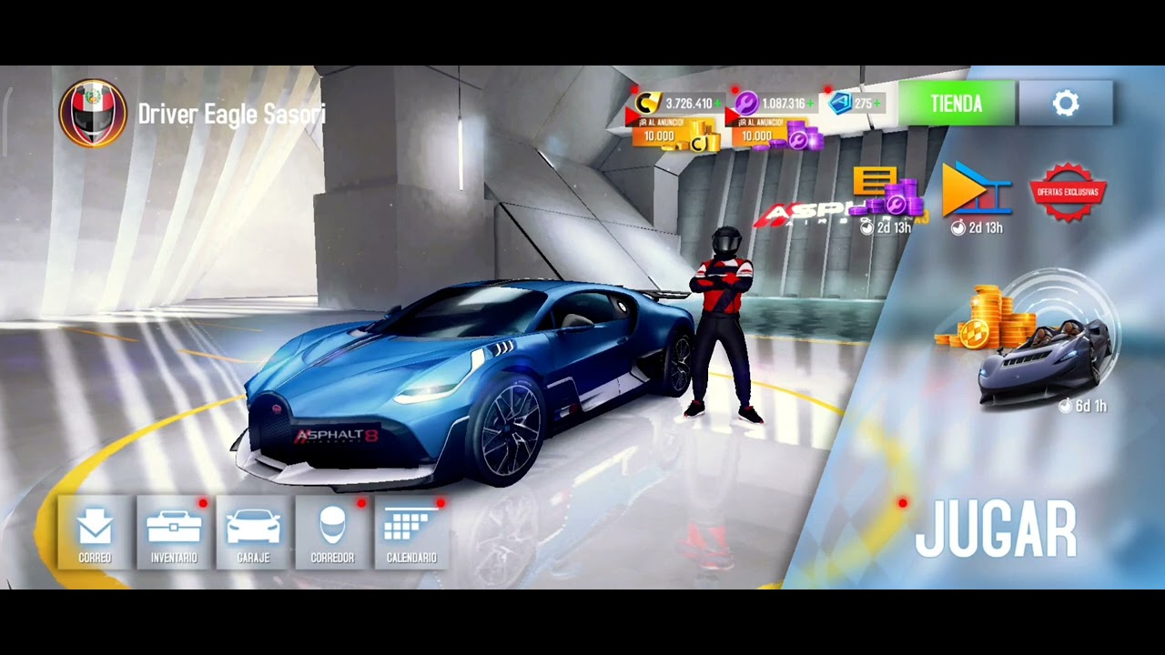 RECUPERE EL PROGRESO DE MI CUENTA SECUNDARIA (Asphalt 8)
