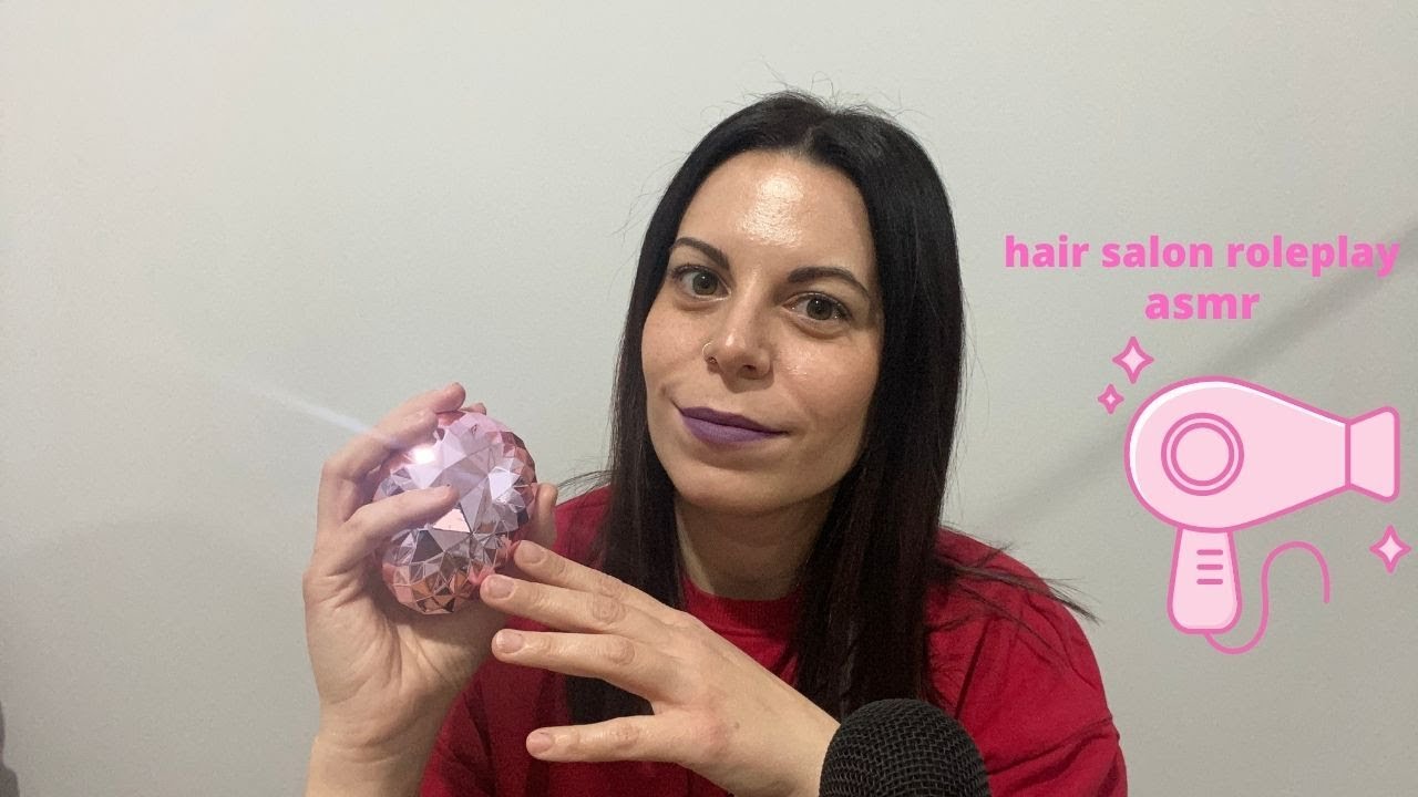 ASMR | Greek ASMR | Hair salon roleplay