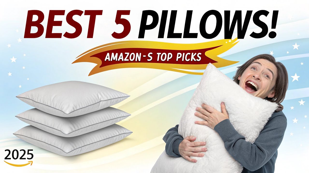 Top 5 Best Pillows on Amazon Review in 2025