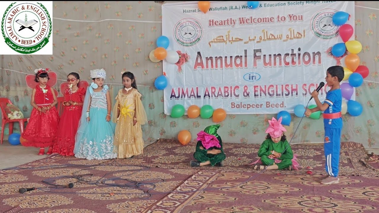 [The magic garden of manners] presented by(1st class) students Ajmal Arabic and English School Beed 