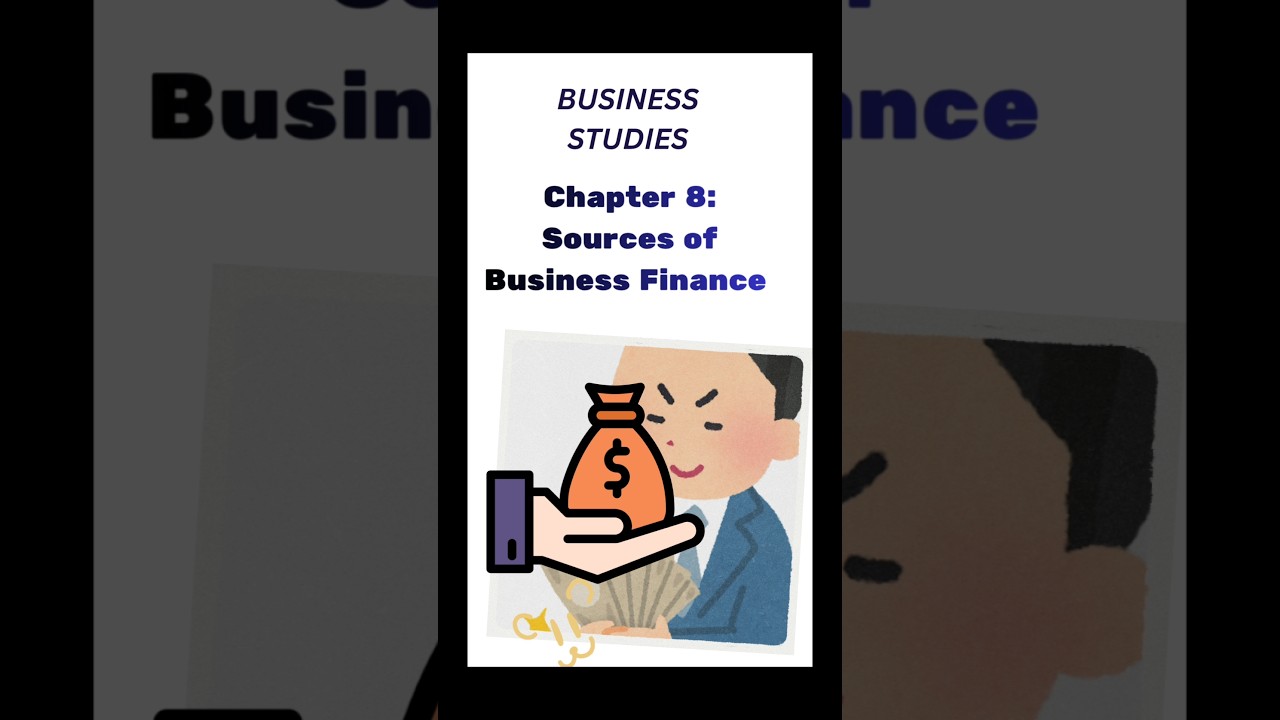 Finance | 11th Business studies Chp-8 Source of business finance 
