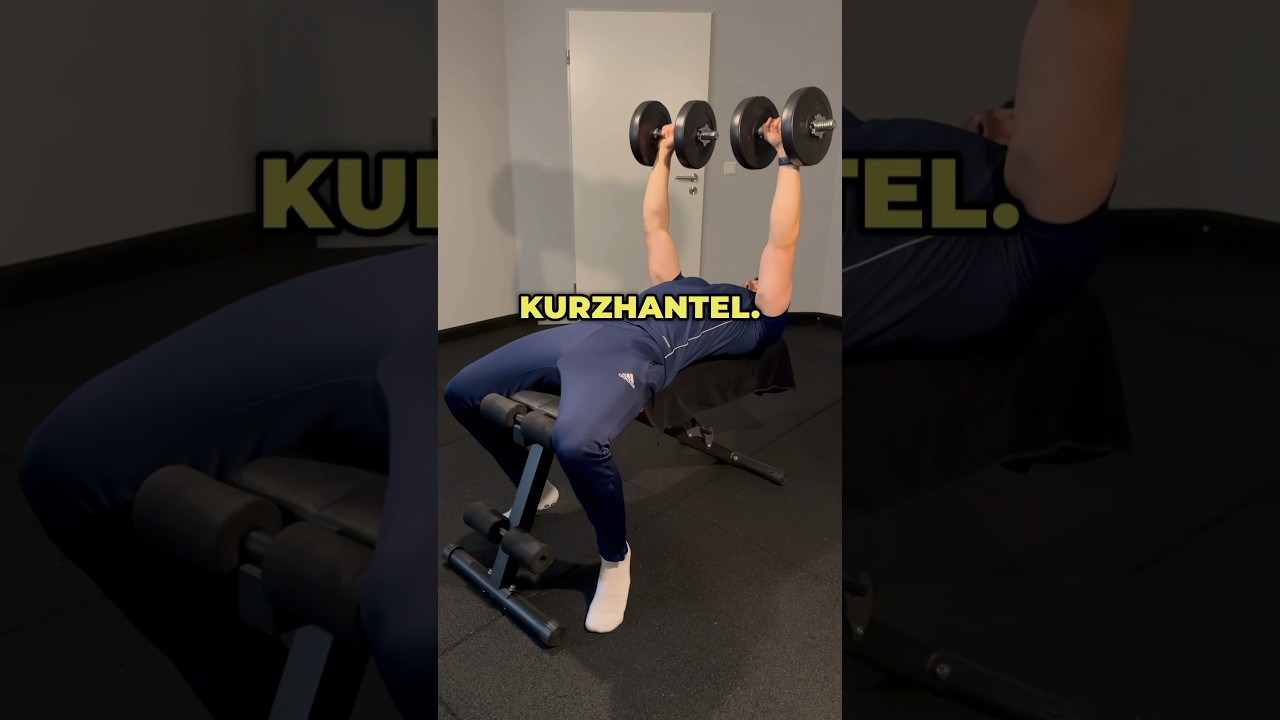 Die drei besten &Uuml;bungen f&uuml;r die Brust mit Kurzhanteln