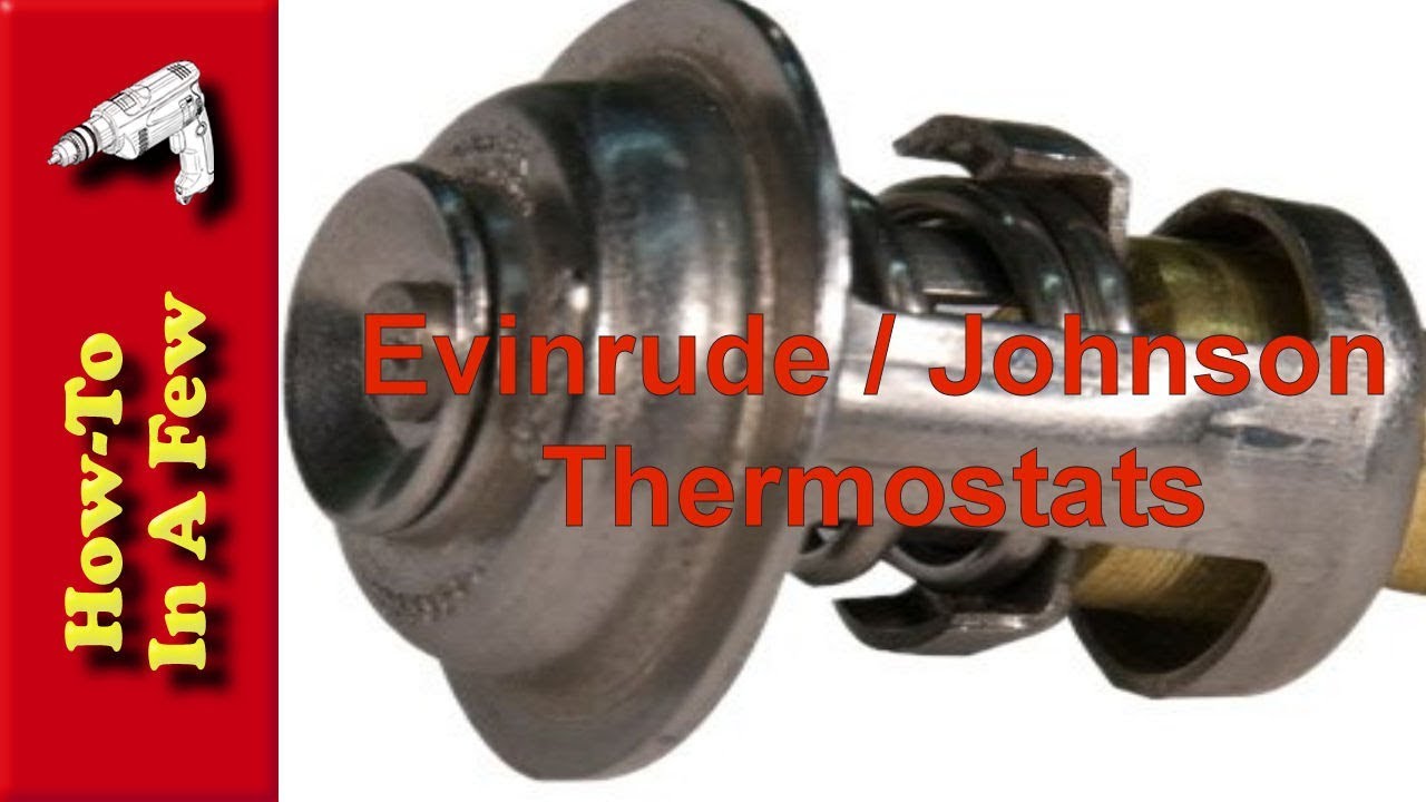 Как заменить термостаты подвесного мотора (Johnson / Evinrude)