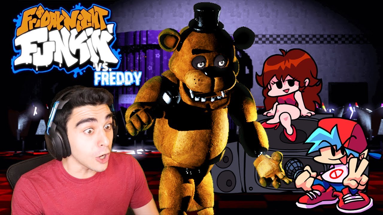 FNAF встречает Friday Night Funkin’! — Friday Night Funkin’ #10 (против мода Freddy Fazbear)