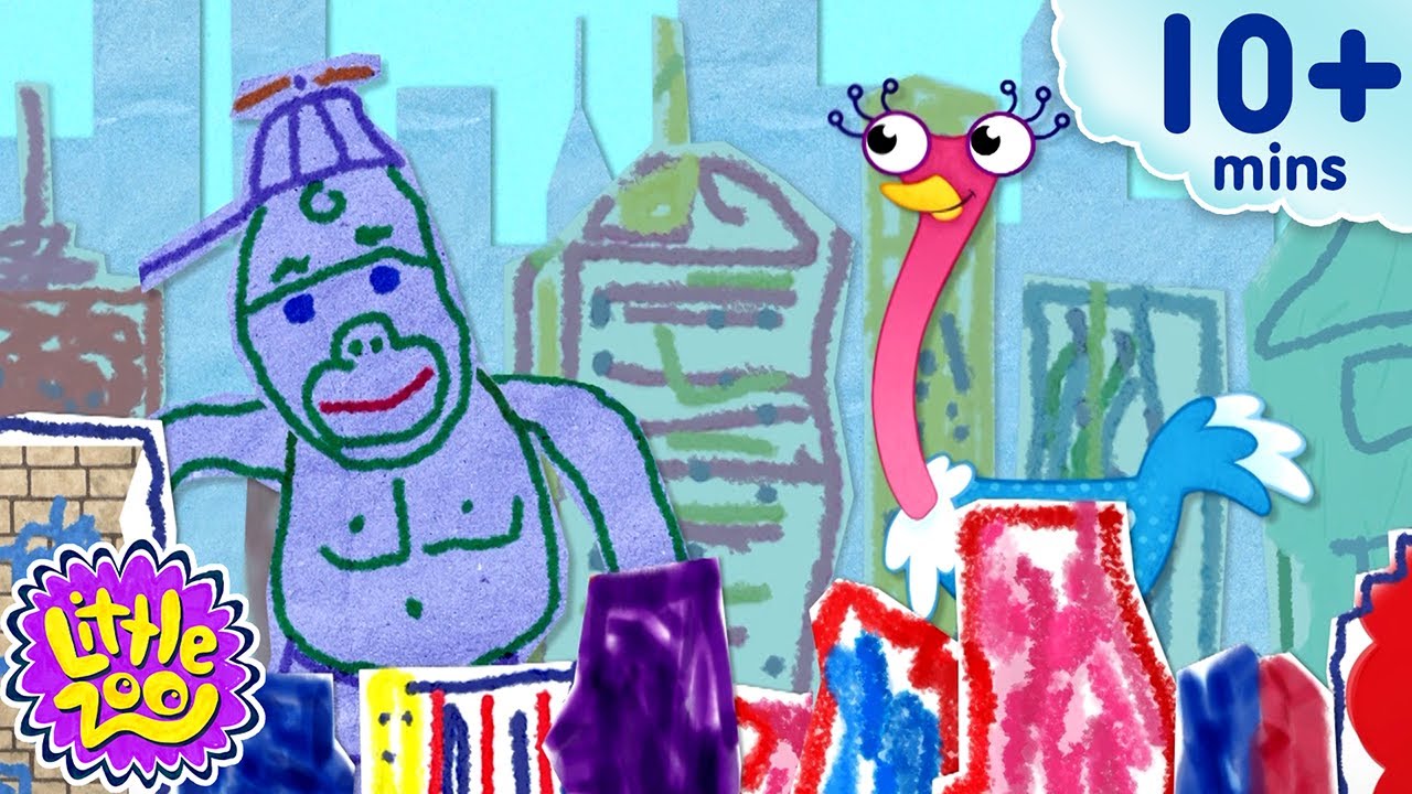 Keith Kong is Back and Better than Ever! | Kindness for Kids | Olive the Ostrich | Little Zoo