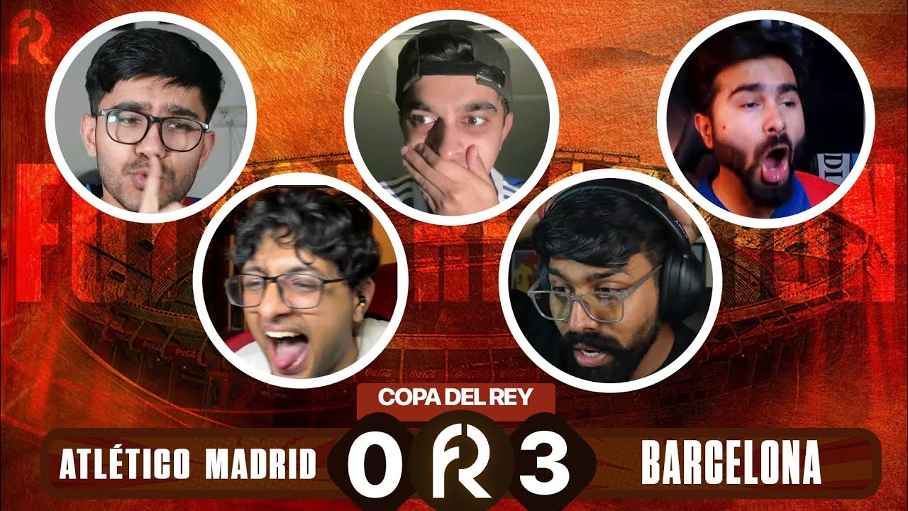 Crying Barcelona Fans And Happy Madrid Fans As Barca Got Out Of Copa Del Rey | Crazy Fans Reactions