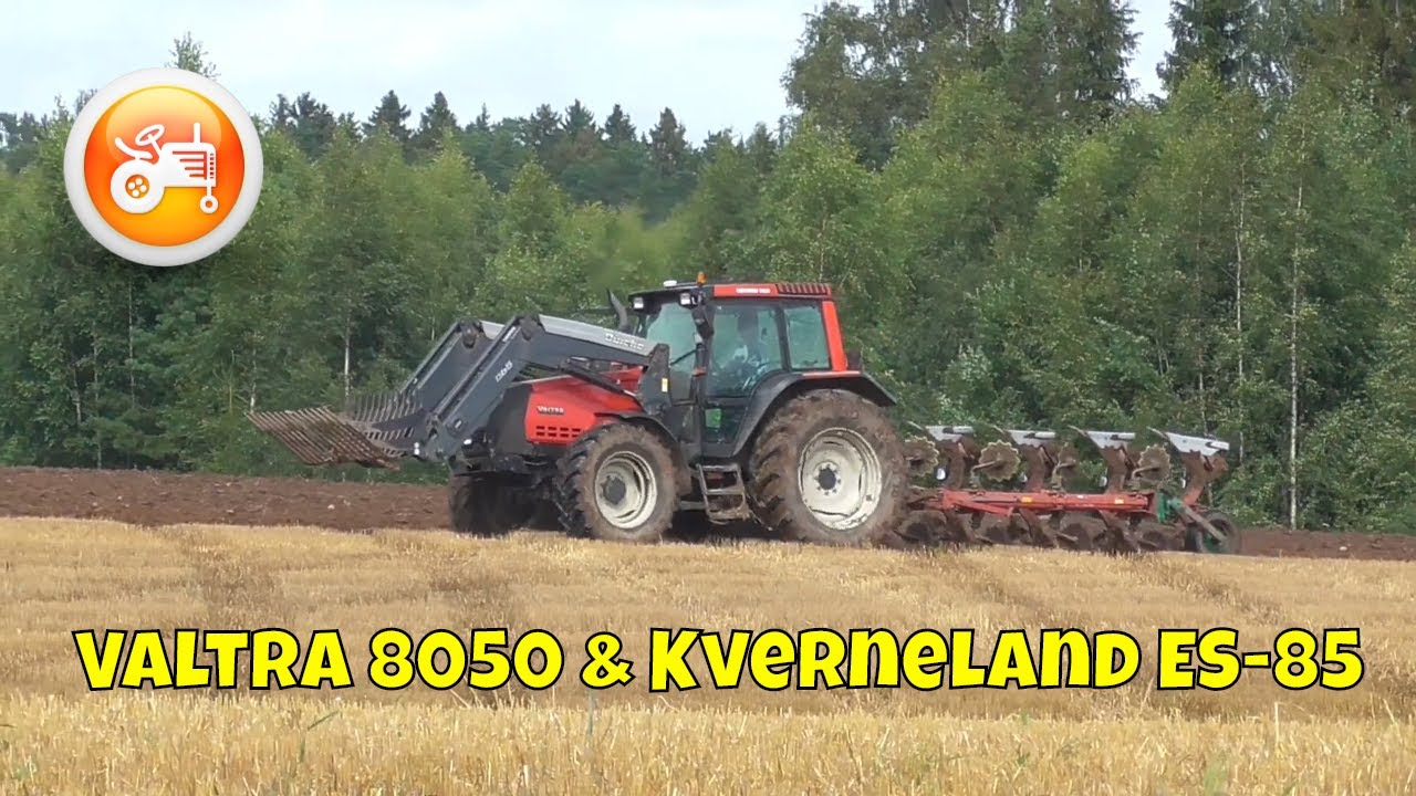 Ploughing 2020 | Valtra 8050 & Kverneland ES-85 4 furrow plough