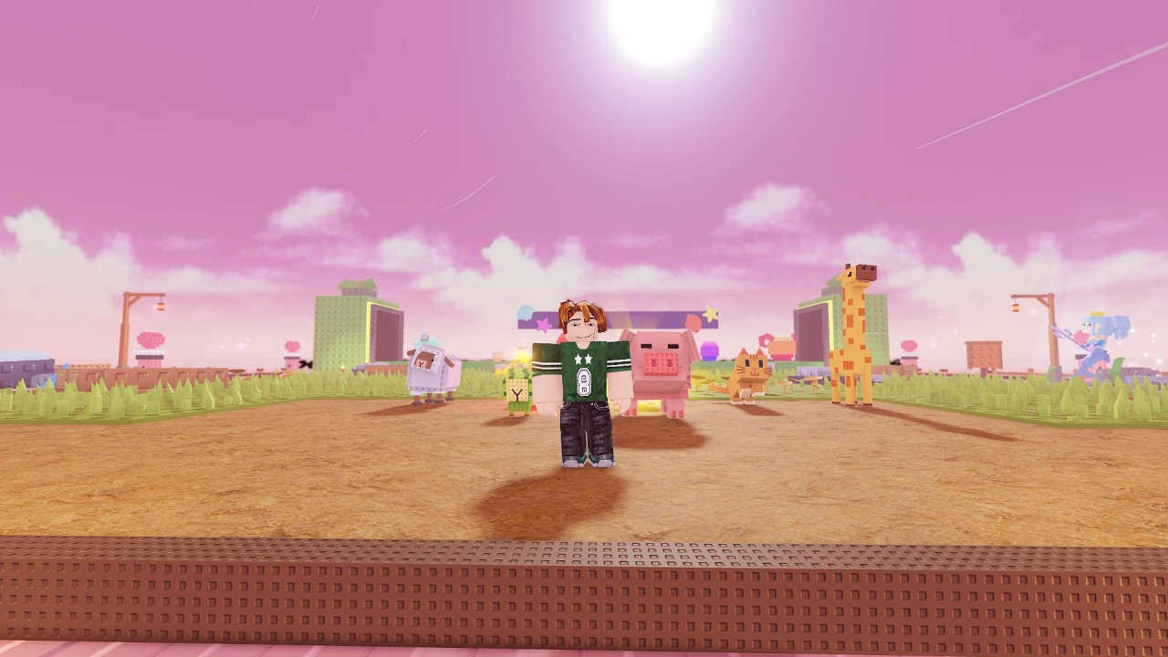 MENGUMPULKAN HEWAN-BUILD A ZOO(ROBLOX)