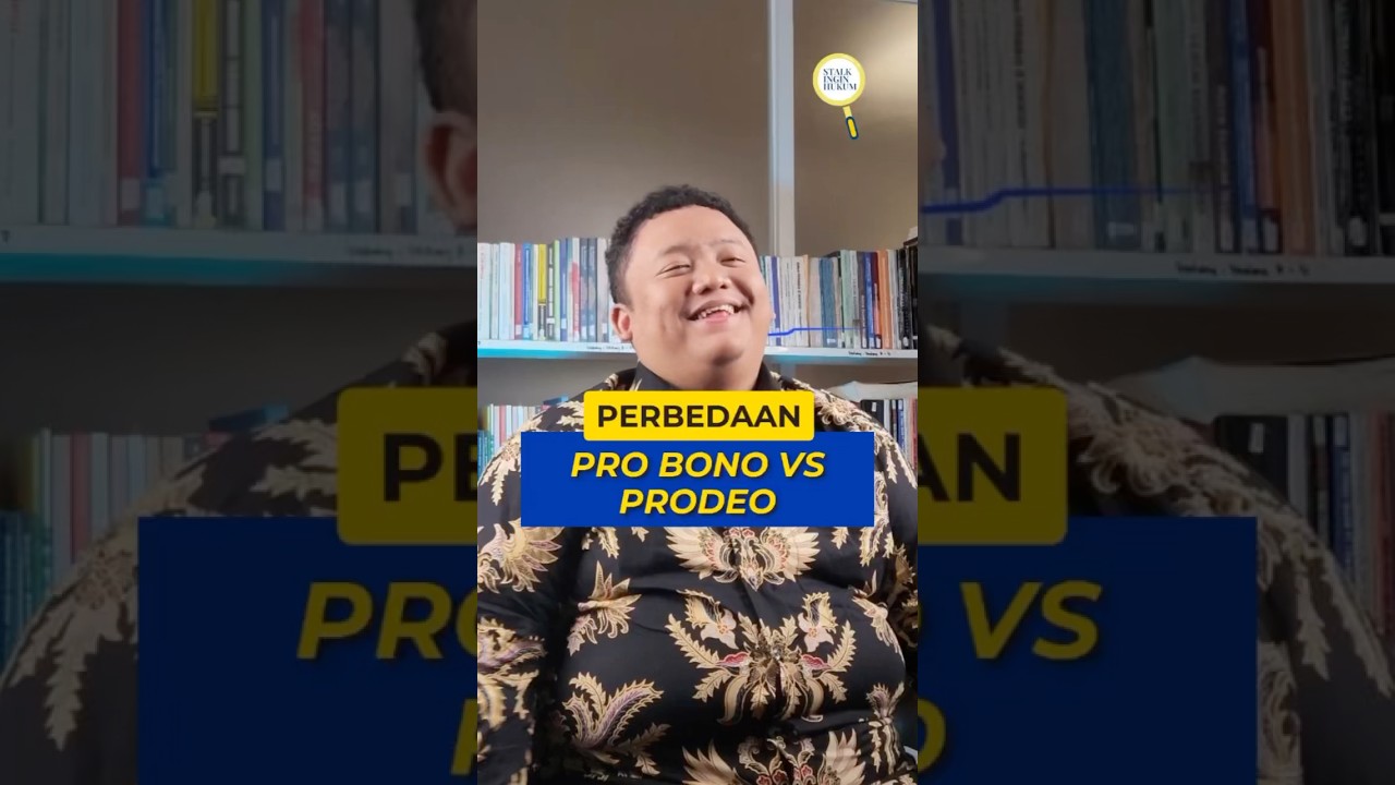 Perbedaan Pro Bono dan Prodeo