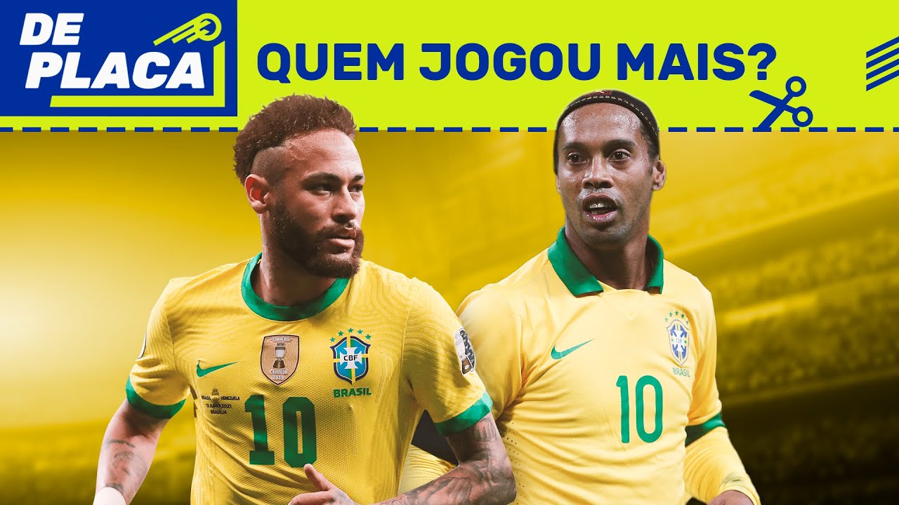 RONALDINHO GAÚCHO x NEYMAR: quem jogou mais?