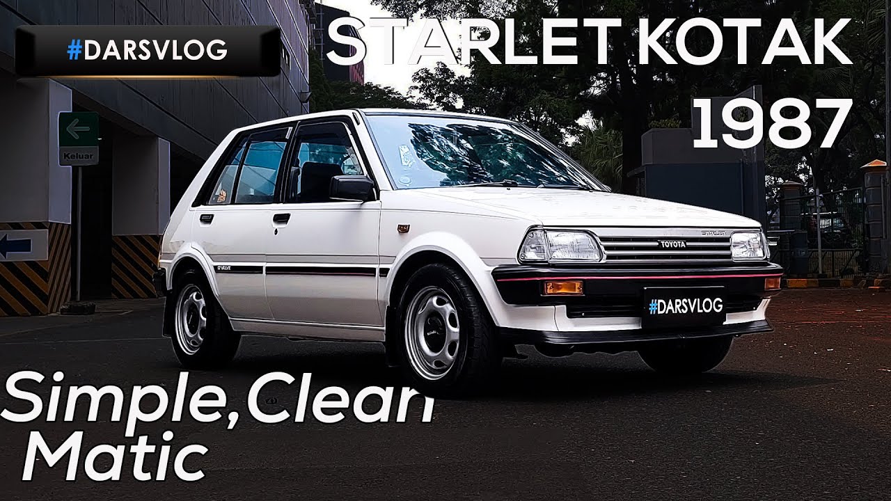 MODIFIKASI RESTORASI OEM LOOK NYAMAN HARIAN - Toyota Starlet Kotak 1987 ‼️ #DARSVLOG