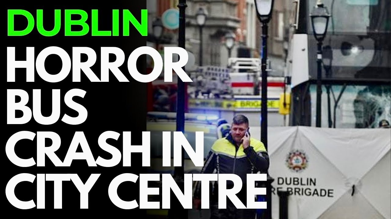 АВАРИЯ АВТОБУСА В ДУБЛИНЕ - ОДИН ПОГИБШИЙ, ТРИ ПЕШЕХОДА ГОСПИТАЛИЗИРОВАНЫ