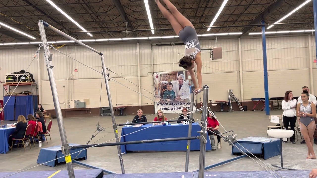 Savannah B- Xcel Gold Bar Routine 8.85, Region 6, 2023 Team Ma