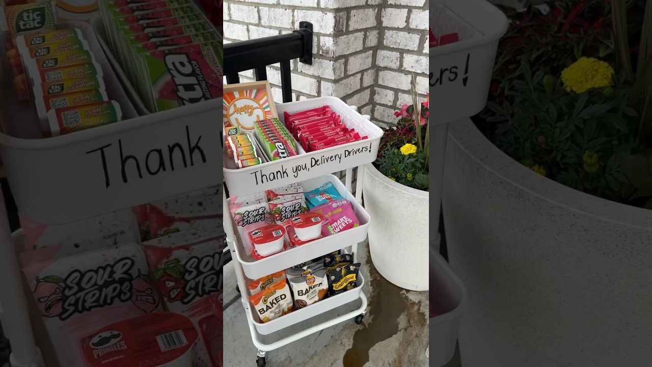 Delivery cart restock! #asmr #restock #restocking #satisfying
