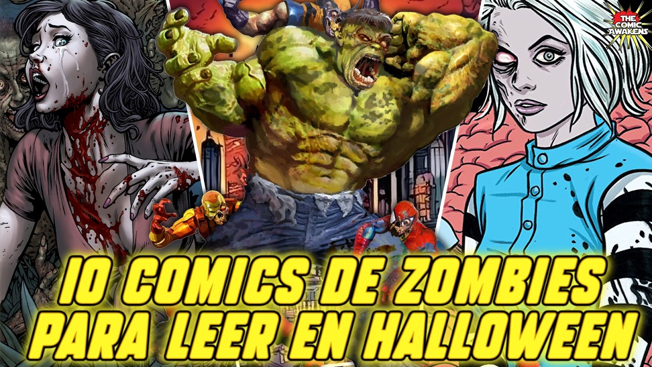 Top 10 CÓMICS centrados en ZOMBIES