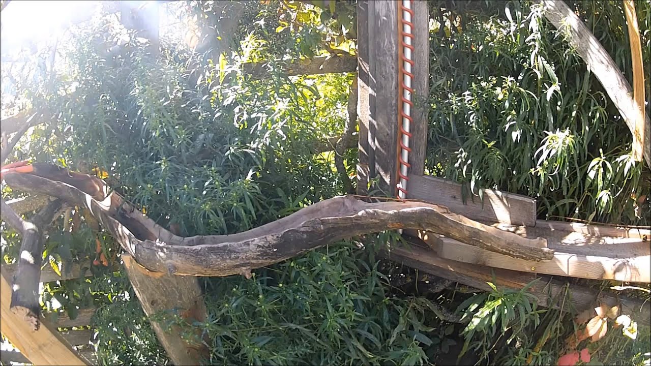 Outdoor-Kugelbahn 2014 mit Windantrieb - do häs Du Zick für?!