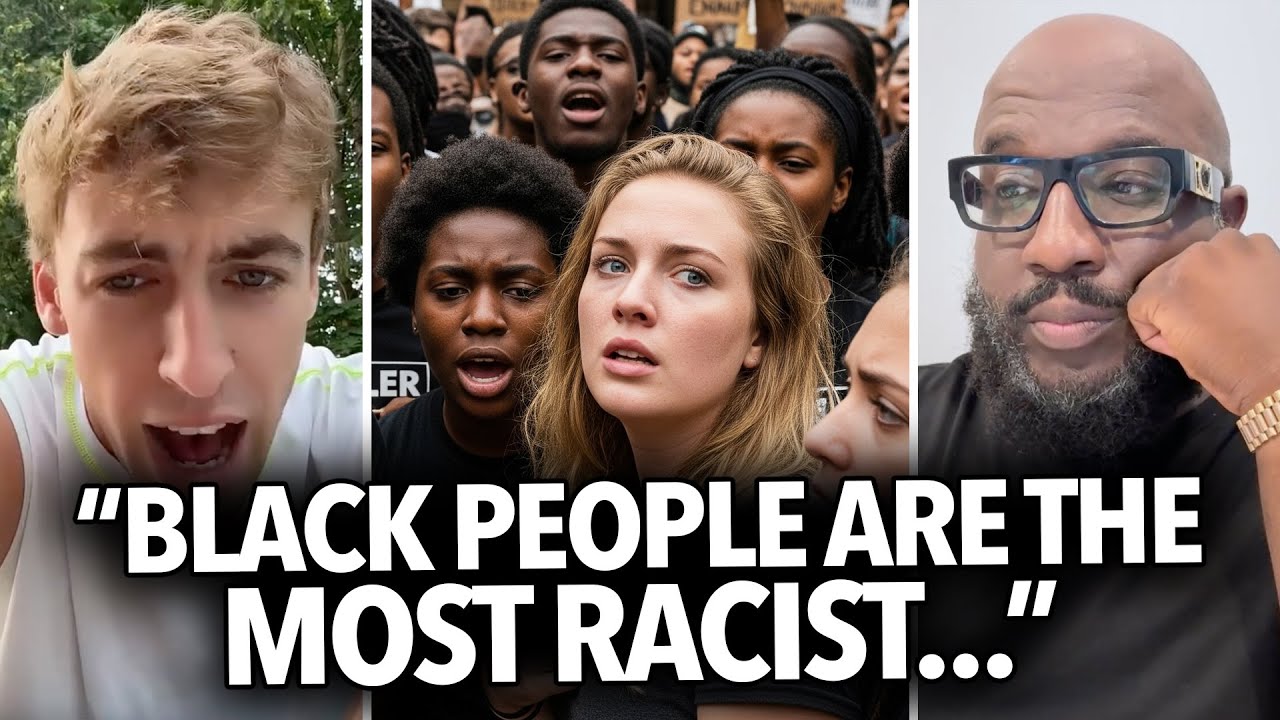 "Black People Are the Most Racist In America Now," White Man Says They're Accepting, Scared In Hoods