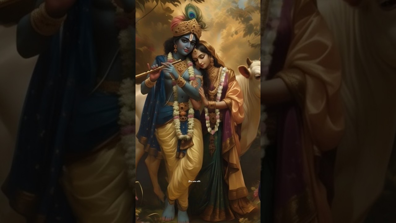 Beauty of Radha Krishna ✨ | When Divine Love Feels Eternal 💙