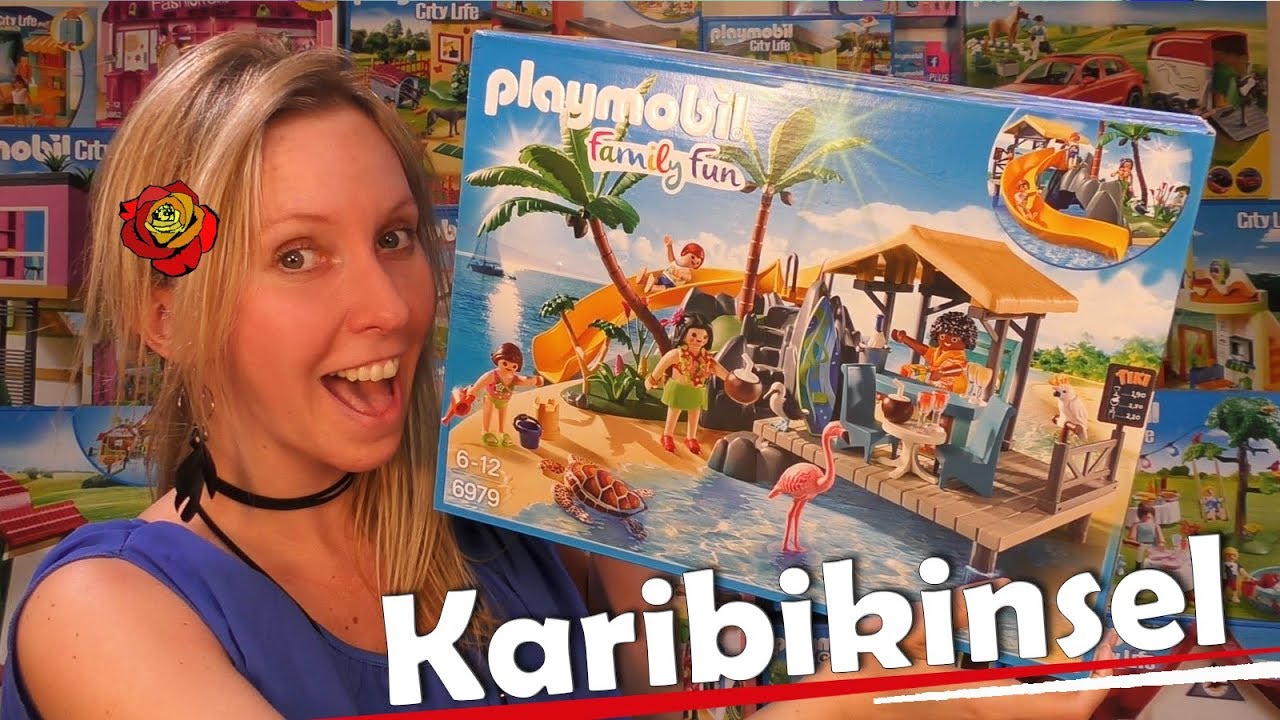 PLAYMOBIL 🌴 Karibikinsel mit Strandbar 6979 Unboxing