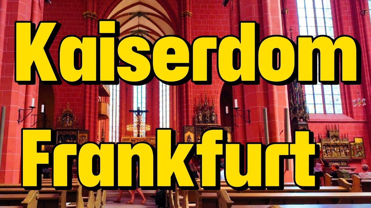 🇩🇪 Frankfurt Cathedral Walk 4K | Inside Kaiserdom St. Bartholom&auml;us, Travelias 4K Journey & Discovery