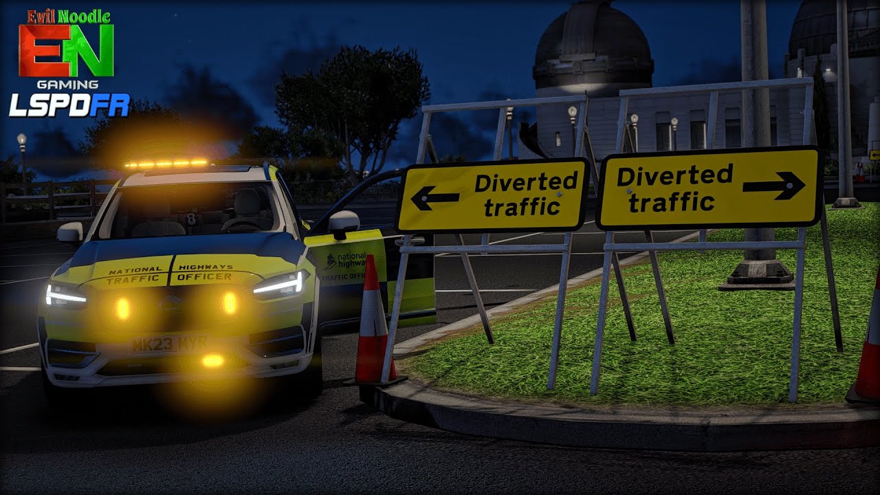 LSPDFR: Национальные автомагистрали — опасное объездное движение