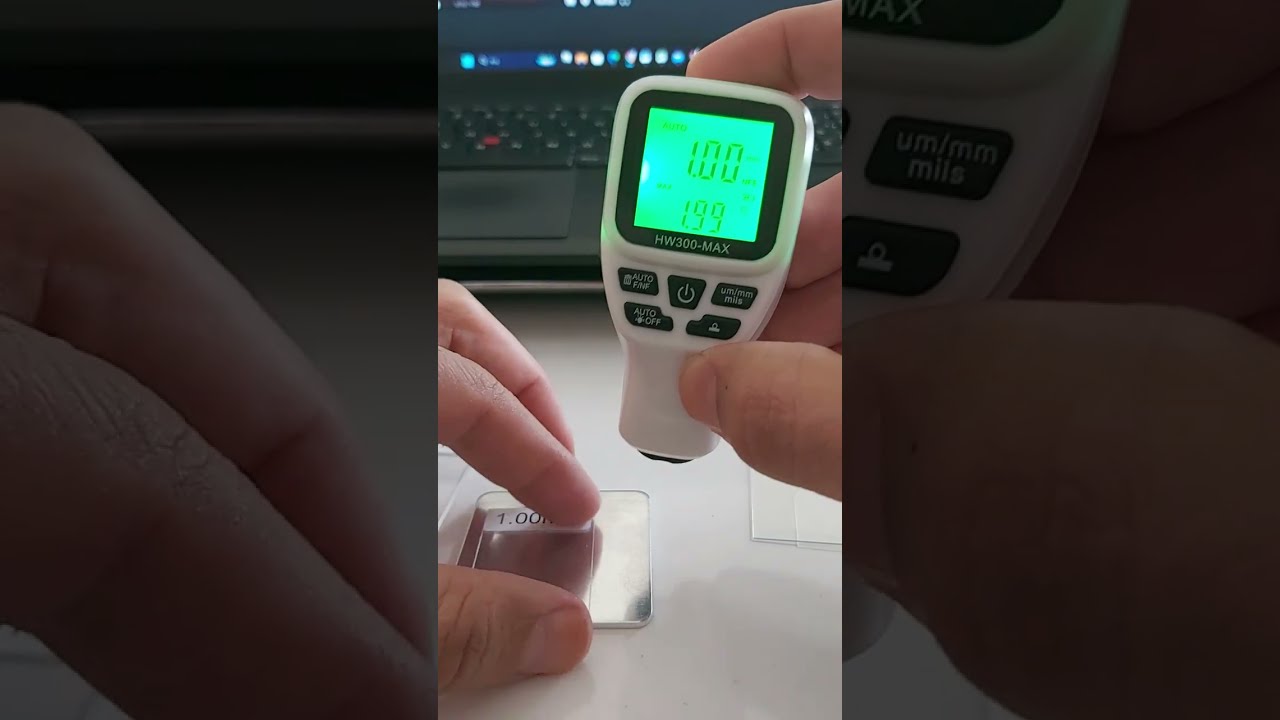 Boya Kalınlık Cihazı Kalibrasyonu Nasıl Yapılır? HW300-MAX How to Calibrate a Paint Thickness Device
