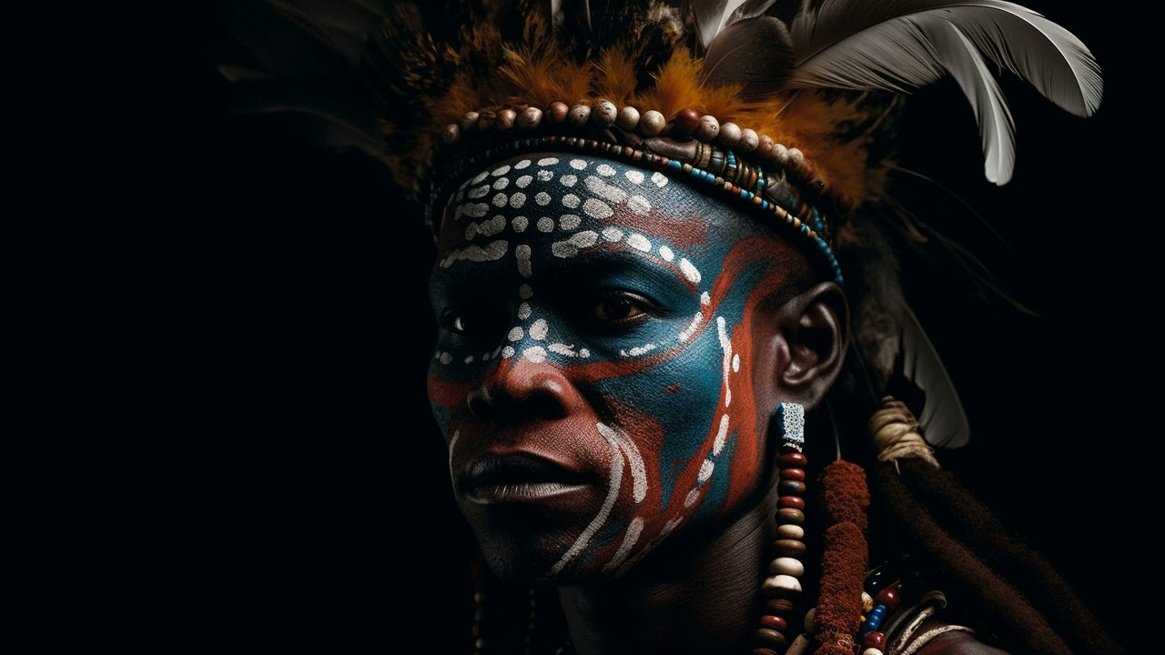 MA-KO-RA warrior heart -(edm/tribal drums ) Guță Petre lyrics (AI sound & voice )