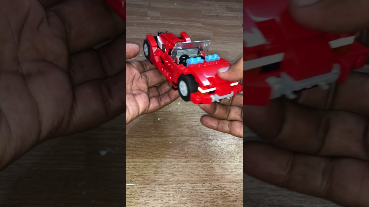 Red Roadster speed Car This 23-in-1 Car Set Is INSANE! 🚗 Decool Architect 3110 Review 