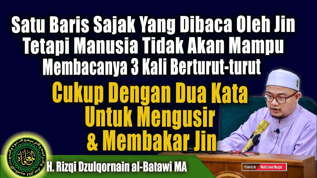 Cukup Baca Dua Kata Untuk Mengusir & Membakar Jin Sajak Yang Dibuat Jin Tak Bisa Disebut Berturut