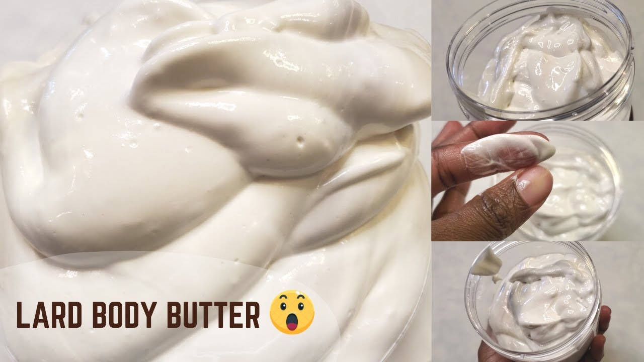Lard Body Butter | The BEST body butter EVER!!!
