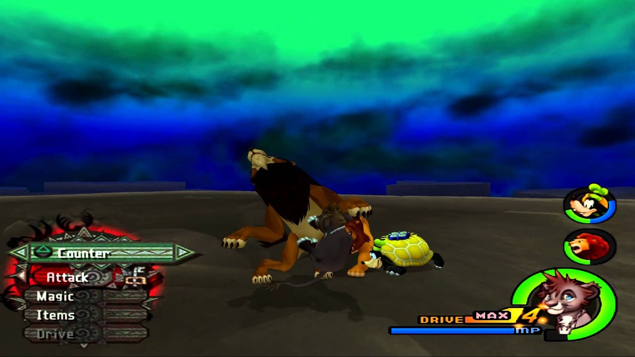 (1080p HD) KH2: FM (English) - Sora vs Scar (Proud Mode) | PCSX2