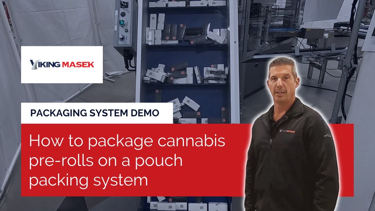 Packaging machine walkthrough: Cannabis prerolls packaging system